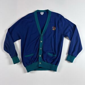 VINTAGE Robert Bruce Sweater Mens Extra Large XL Cardigan Acrylic Grandpa